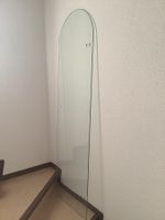 Glastüre mit Rundbogen