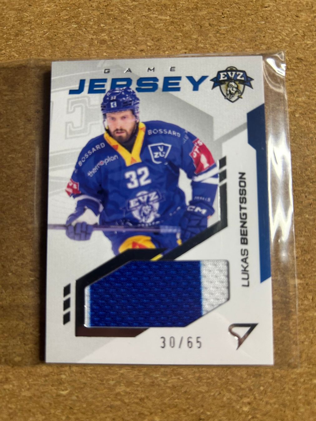 Carte collezionabili: EV Zug Lukas Bengtsson Game Jersey 30/65 – Nuovo (secondo la descrizione) da Cham venduto da 9inches