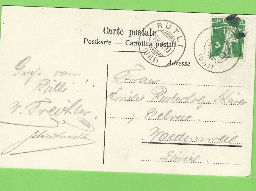 Cartes postales: Das Rütlihaus – D'occasion à Zürich par t24_de 1