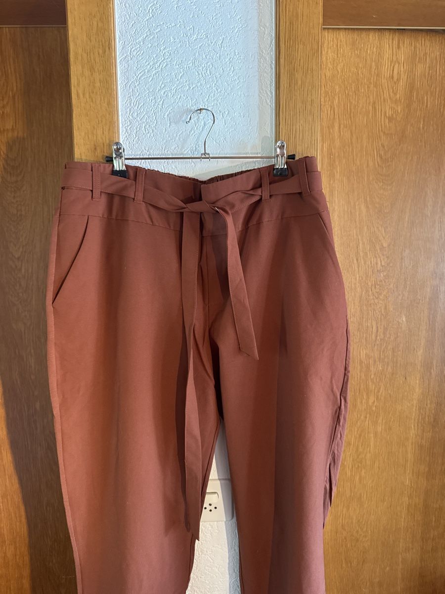 Hosen: Kaffe Stoffhose Rost/Terrakotta – Neu (gemäss Beschreibung) aus Rohrbachgraben von kae_5lhf 4