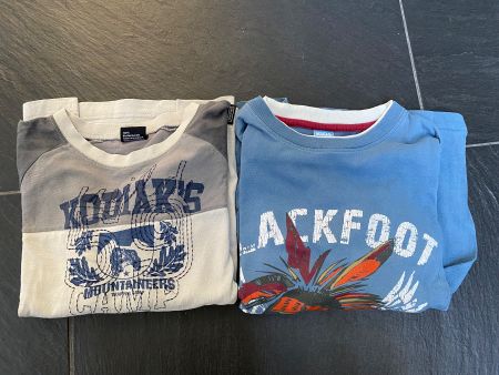 2 Langarmshirts Grösse 128