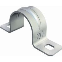 500x Alubriden 20mm OBO Bettermann 2-Lappig