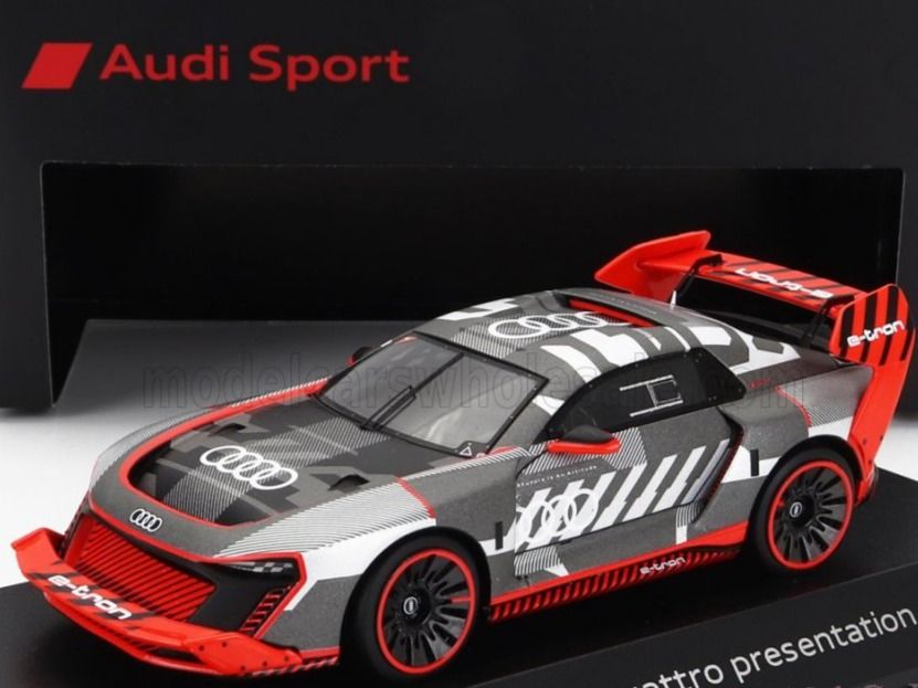 Modellini d'auto: 1:43 Audi S1 e-tron Quattro presentation – Nuovo e nell'imballaggio originale da Fribourg venduto da 911cc 1