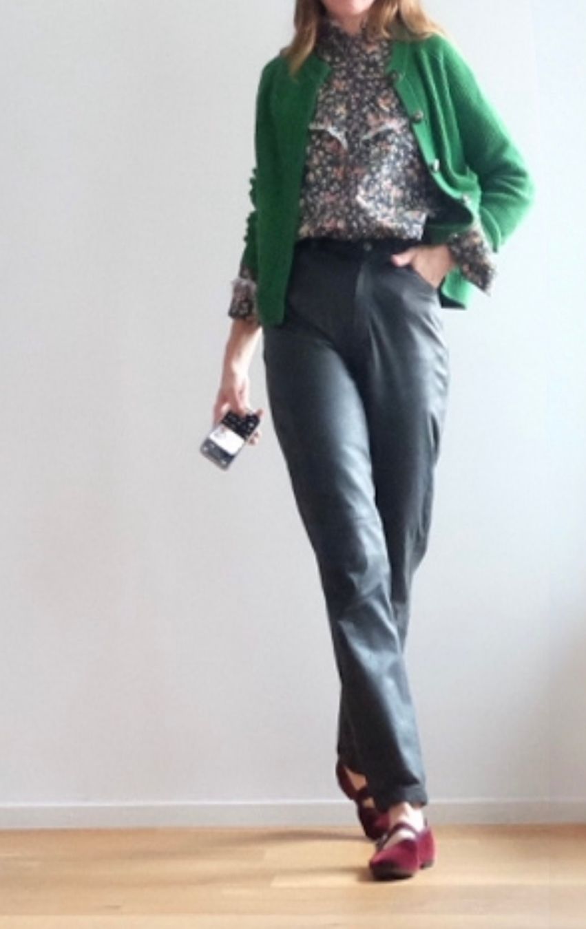 Pantalons: LEONARDO coole Hose aus 100% Leder – D'occasion à Jona par vanessasupermarket20 1