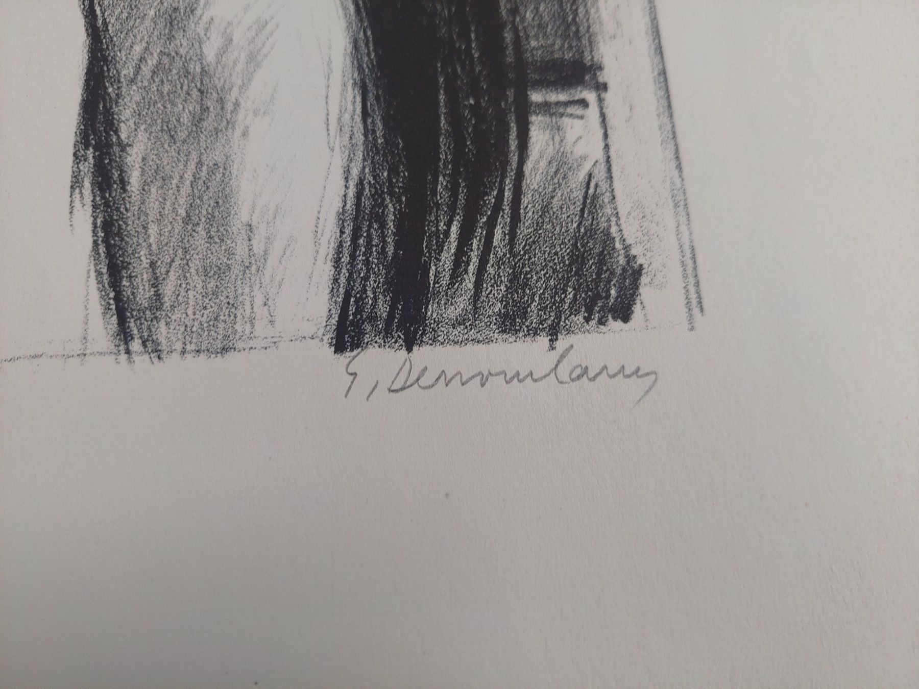 Grafica & Litografie: Original Lithographie Georges Dessouslavy signiert – Usato da Obfelden venduto da Foto_Bild_Kunst_Buch 1