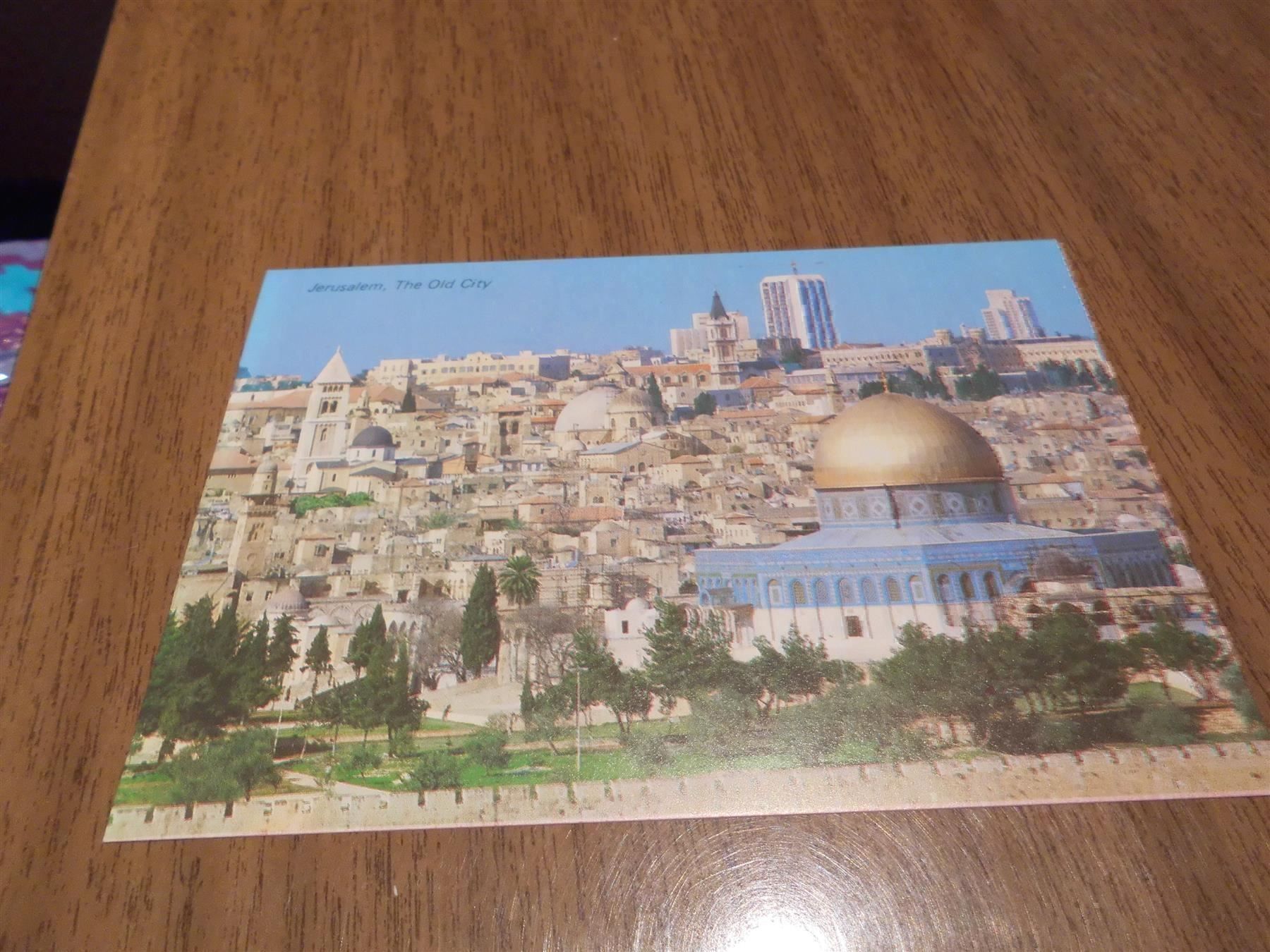 Cartoline postali: Ansichtskarte Jerusalem Seen from 1084 – Usato da Zürich venduto da Motzkuh