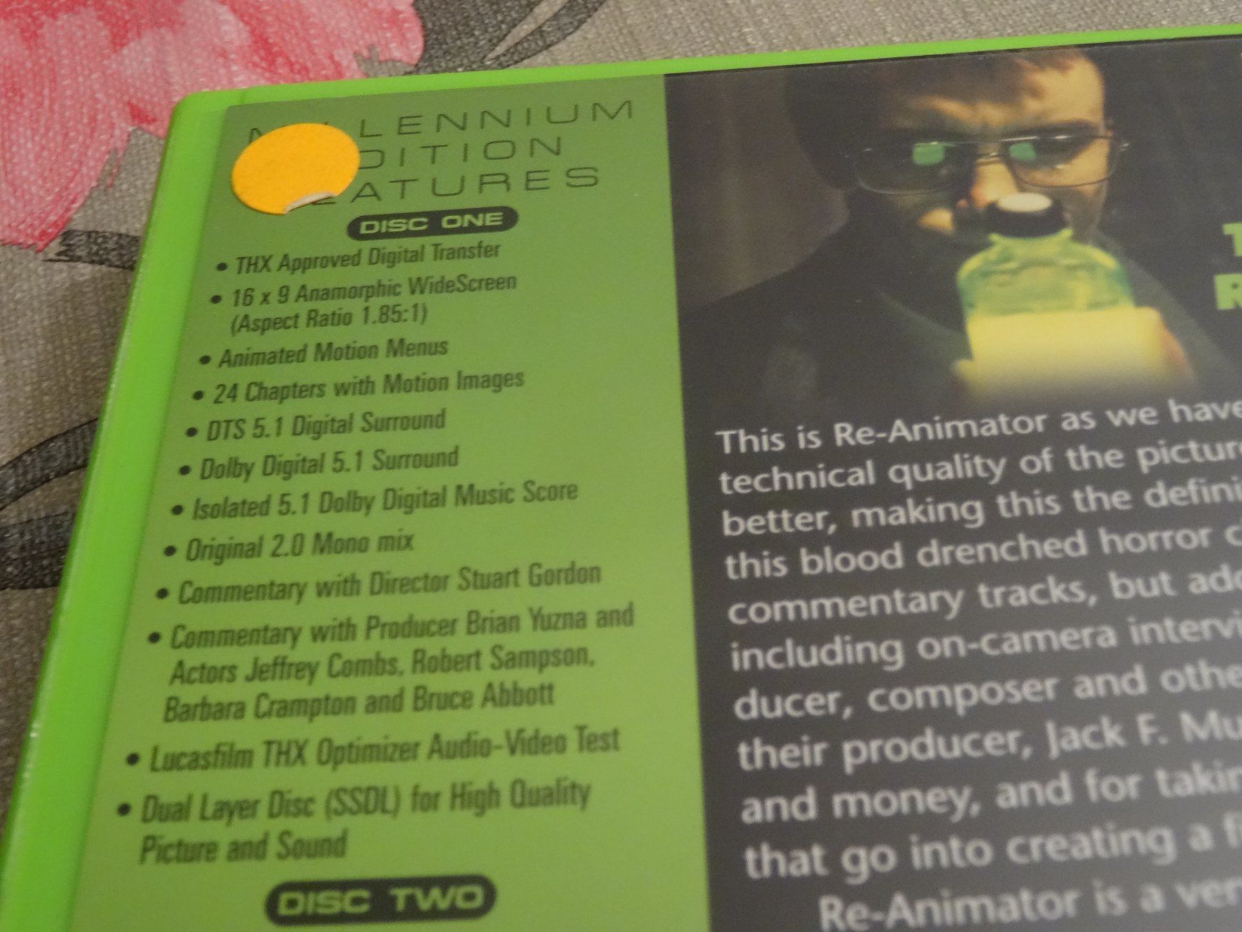 Tutti i DVDs: Re-Animator Millennium Edition DVD - Horror Klassiker! – Usato da Olten venduto da Disc-Verkauf 3