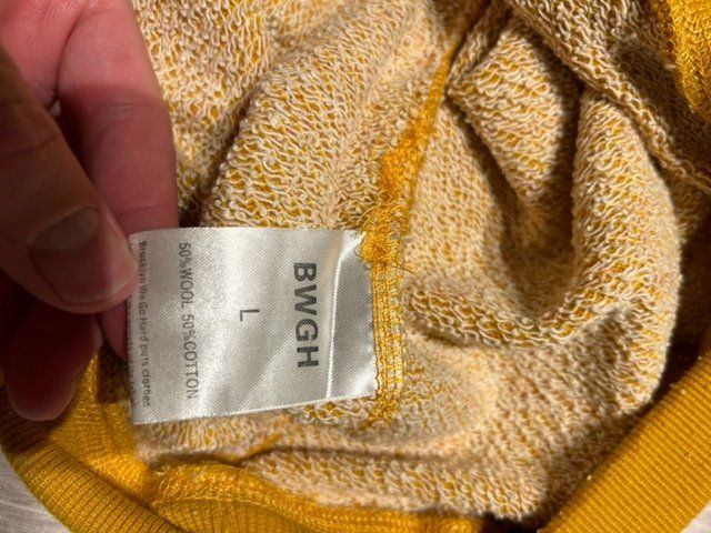 Maglioni & Felpe: BWGH "BROOKLYN PARLE FRANCAIS" Vintage Pullover – Usato da Flawil venduto da bridge28 3