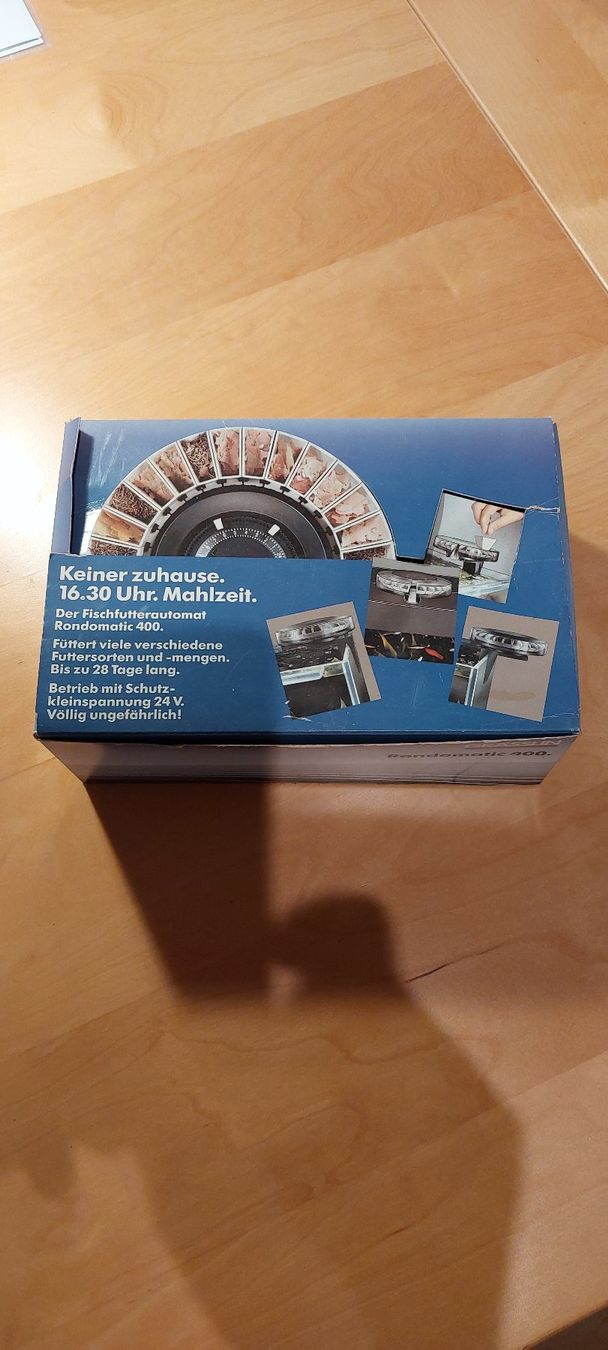Mangimi: Grässlin Fischfutterautomat Rondomatic 400 – Usato da Lupfig venduto da Robob2