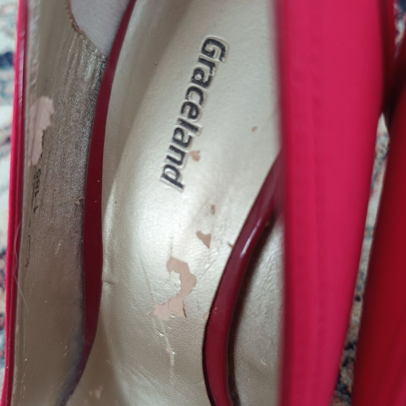 Graceland Scarpe da donna: Rote Graceland Pumps, Gr. 38 – Usato da Emmetten venduto da Hornberger 3