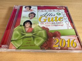 Alles Gute 2016 - Die schönsten Lieder zum Geburtstag - 2 CD