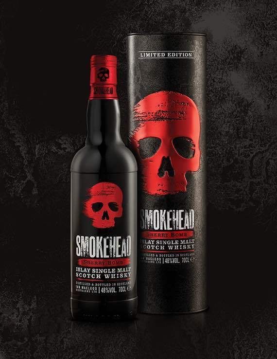 Bevande alcoliche: Smokehead Sherry Bomb 48% – Nuovo e nell'imballaggio originale da Nyon venduto da Vitriole