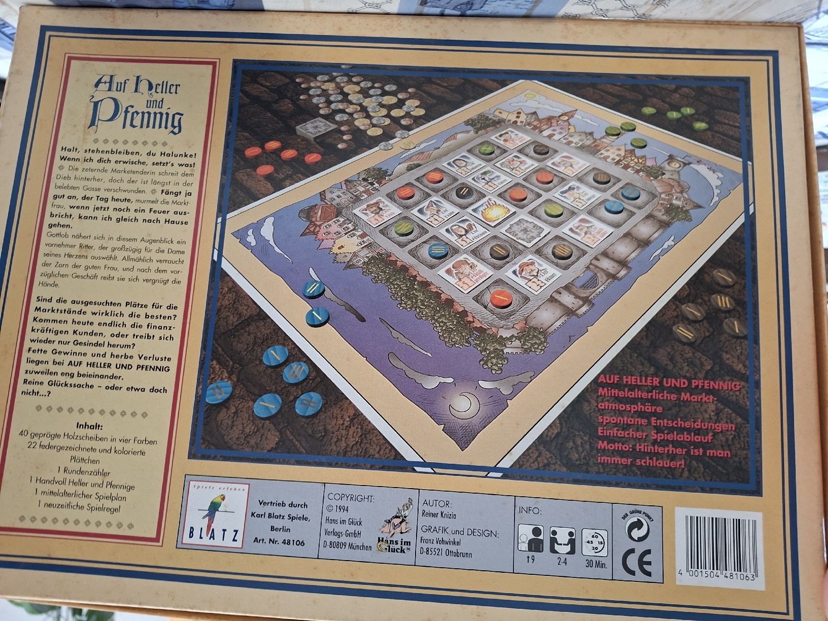 Spiele: Auf Heller und Pfennig Brettspiel – Gebraucht aus Lupfig von tyl_l9tz 1
