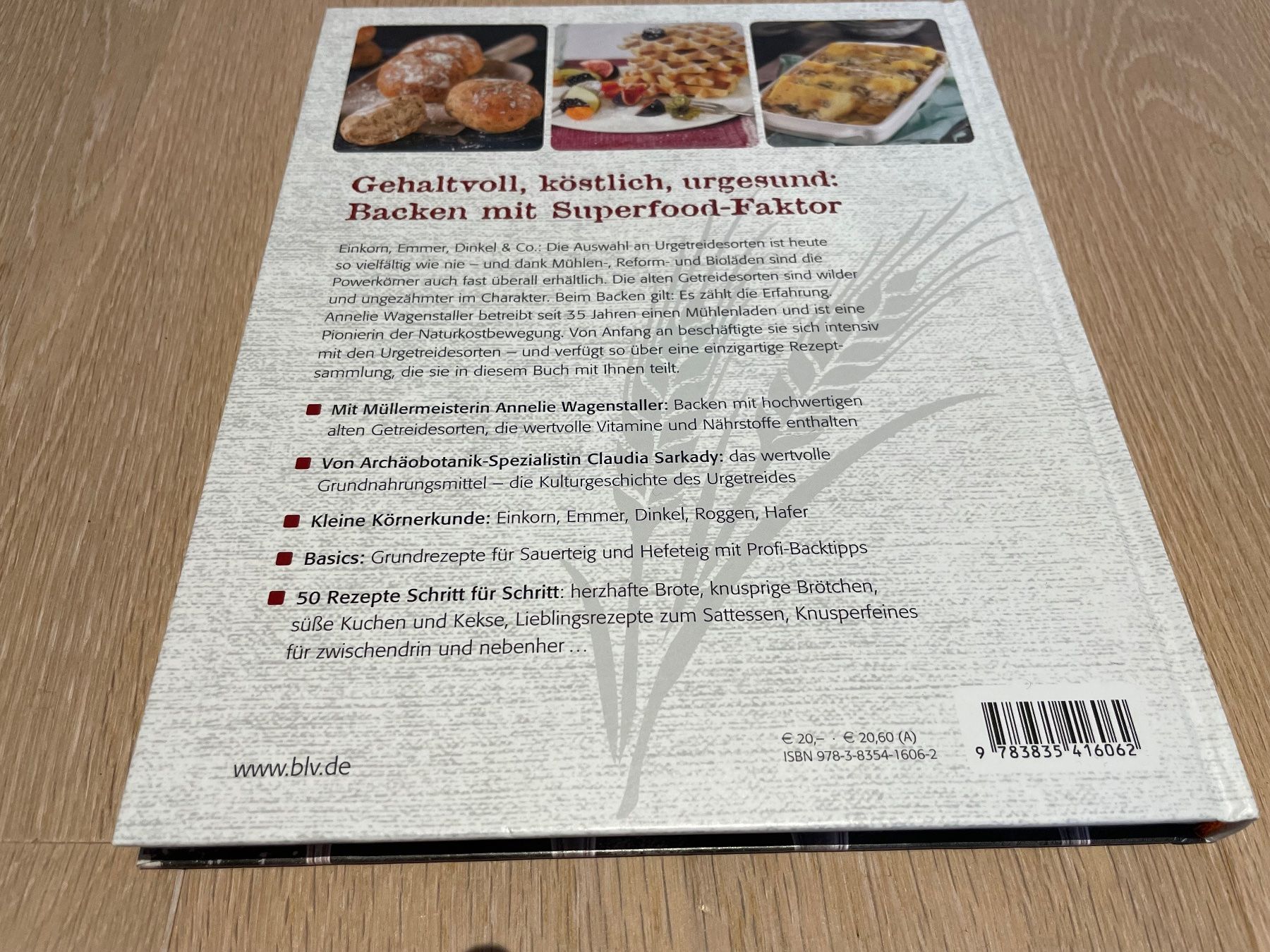 Libri: Buch: Natürlich backen mit URGETREIDE – Nuovo (secondo la descrizione) da Haslen AI venduto da s176 1