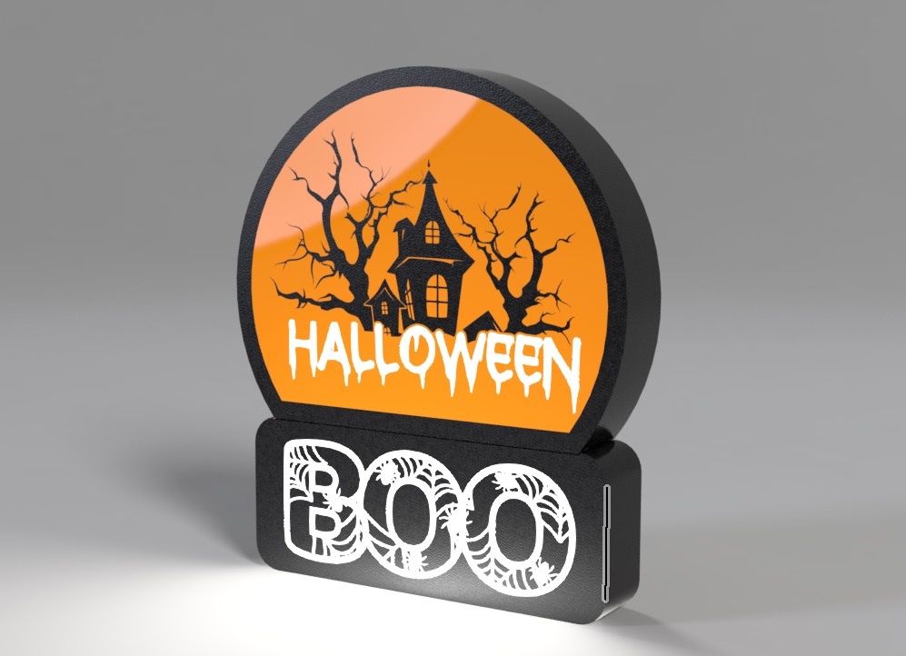 Lampade: Lightbox lumière led HALLOWEEN – Nuovo (secondo la descrizione) da Vicques venduto da PAMB3D 1
