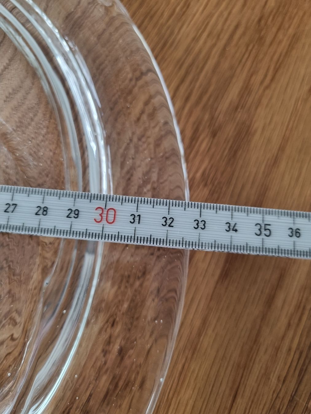 Glasi Hergiswil Piatti di portata: Hergiswil Glas, Tortenplatte 33cm – Usato da Eschenbach SG venduto da Ma69st 1