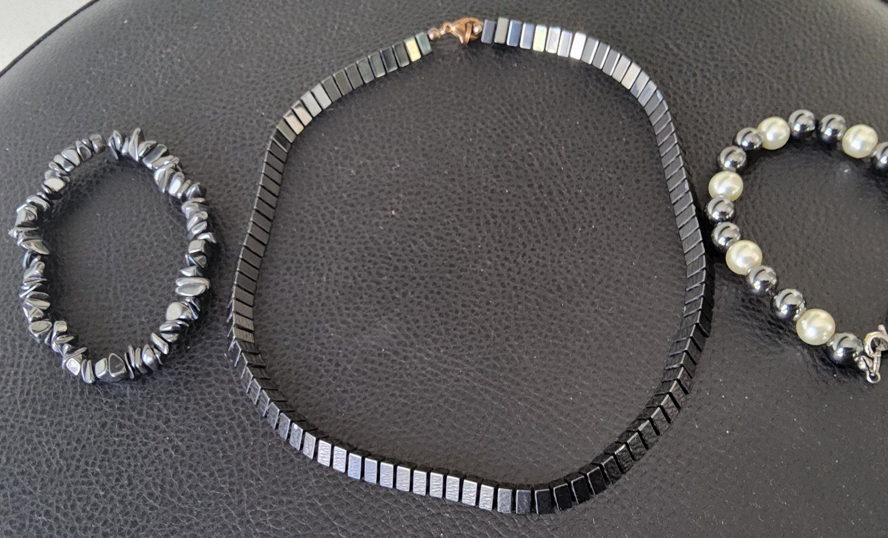 Catenine: Hämatit Halskette & Armband – Usato da Diegten venduto da ayla2009 6