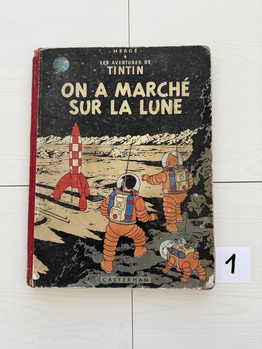 Fumetti: TINTIN : On a marché sur la lune  – Usato da Savigny venduto da Matgab94