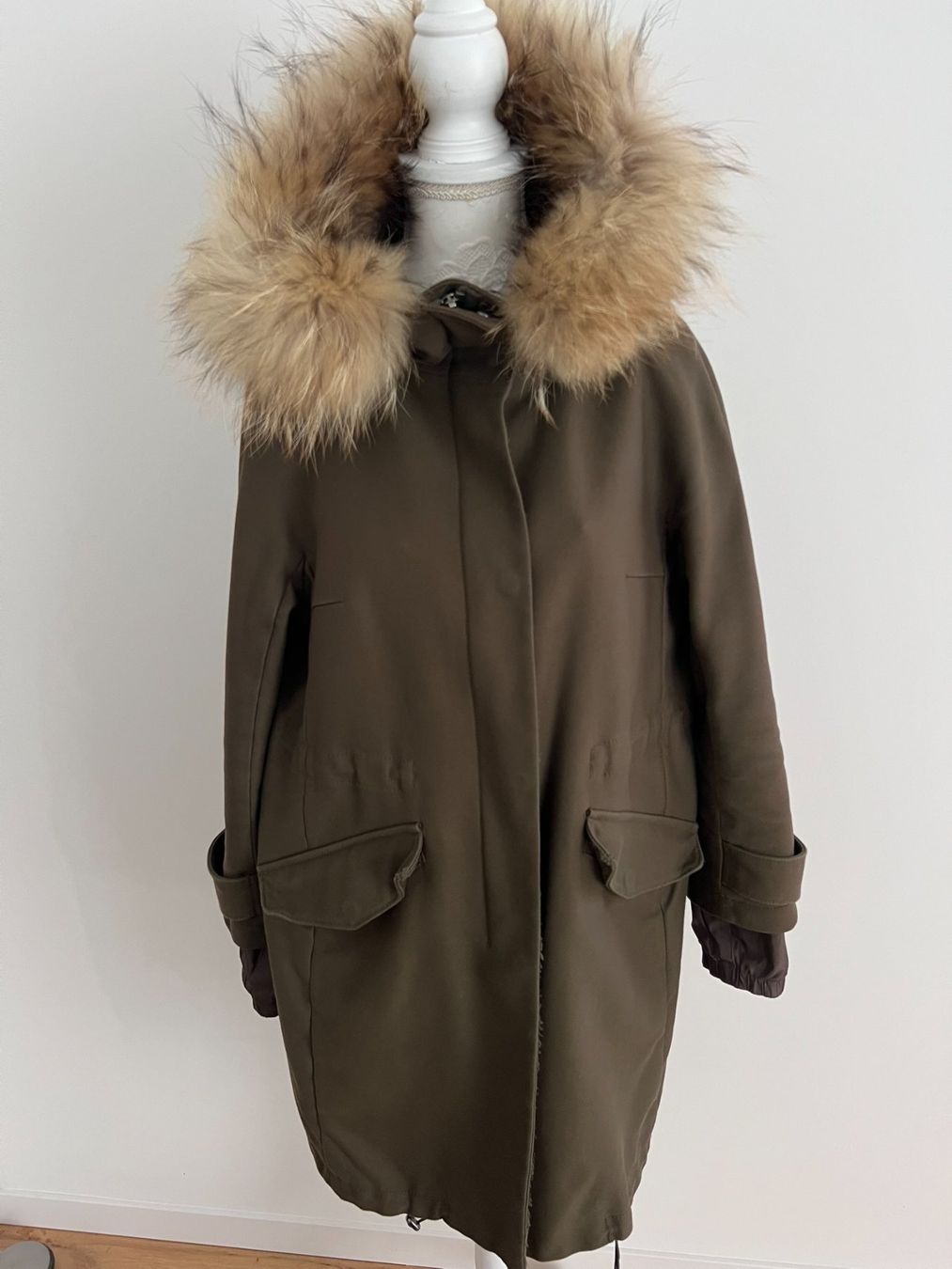 Max Mara Giacche: PARKA WEEKEND MAX MARA, KHAKI – Usato da Canobbio venduto da miro002