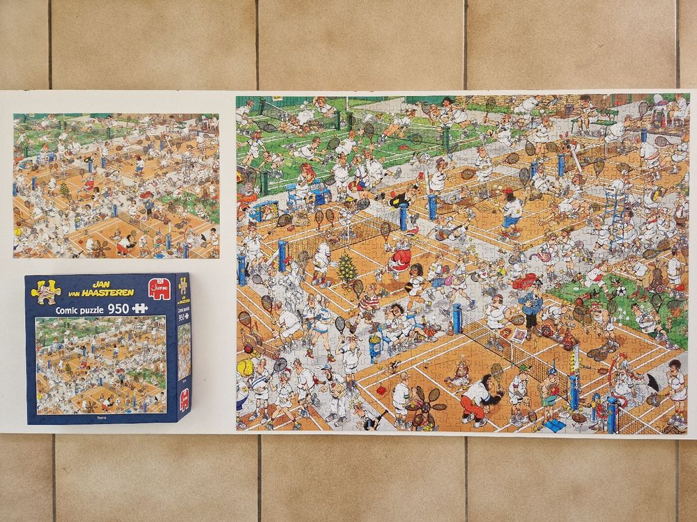 Puzzle Jan van Haasteren Tennis Kaufen auf Ricardo
