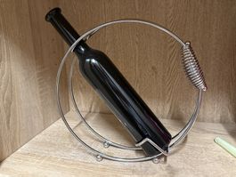 Weinflaschen Halter/ Flaschenhalter Edelstahl