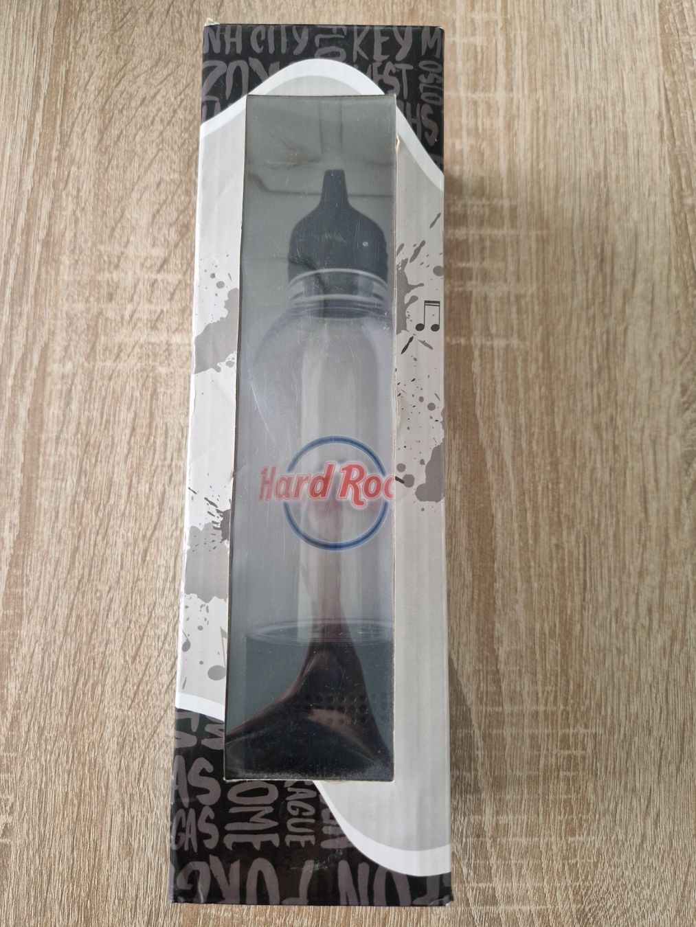 Borracce & Thermos: Hard Rock Trinkflasche mit Bluetooth Lautsprecher – Usato da Rebstein venduto da Ajs_Toy_Palast_1