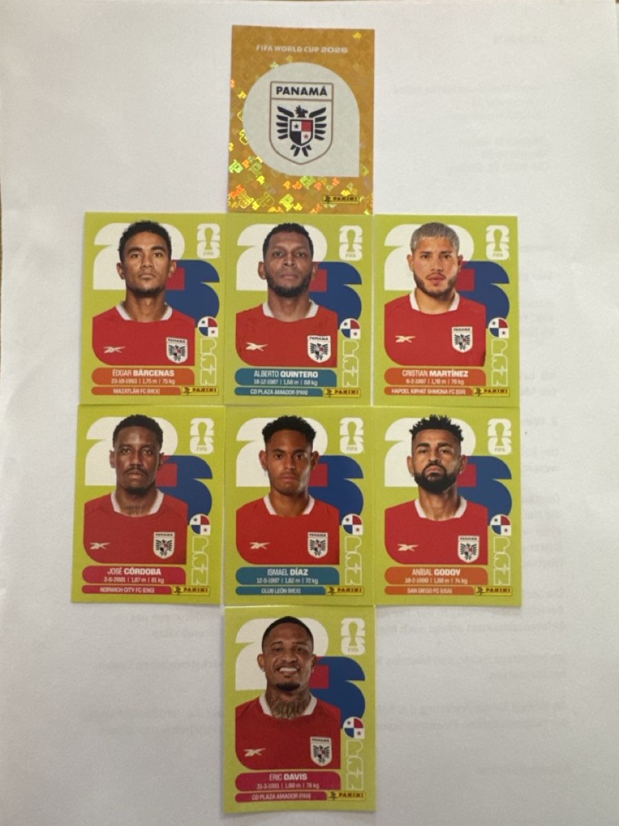 Panini Carte collezionabili: Panini WM 2026 Panama – Nuovo (secondo la descrizione) da Kreuzlingen venduto da DennisA27