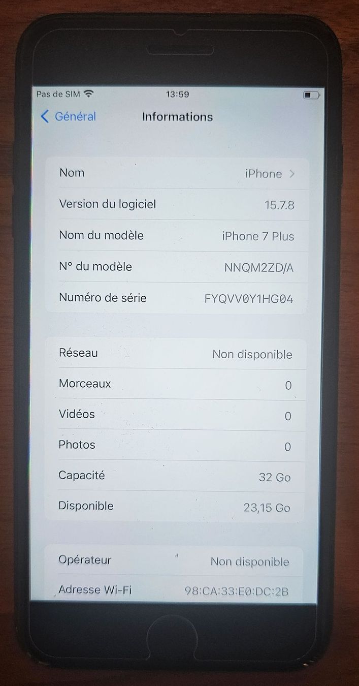 Apple Telefoni cellulari / Smartphones: iPhone 7 Plus 32GB - comme neuf – Usato da Jongny venduto da Michoudsv 3