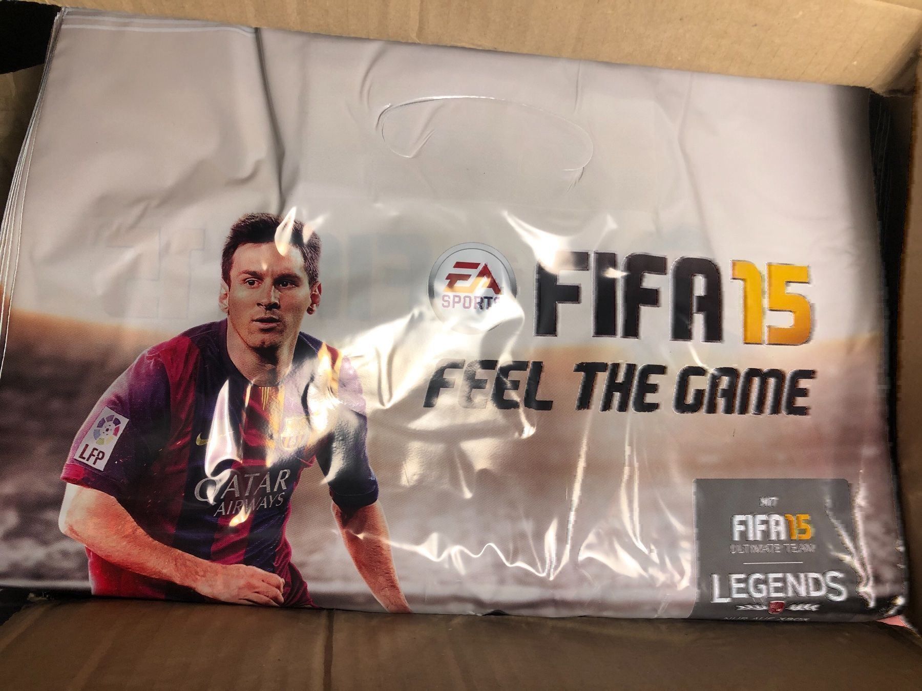 Spiele: 300 Plastiktüten FIFA 15 – Neu (gemäss Beschreibung) aus Kestenholz von Matti_09 1