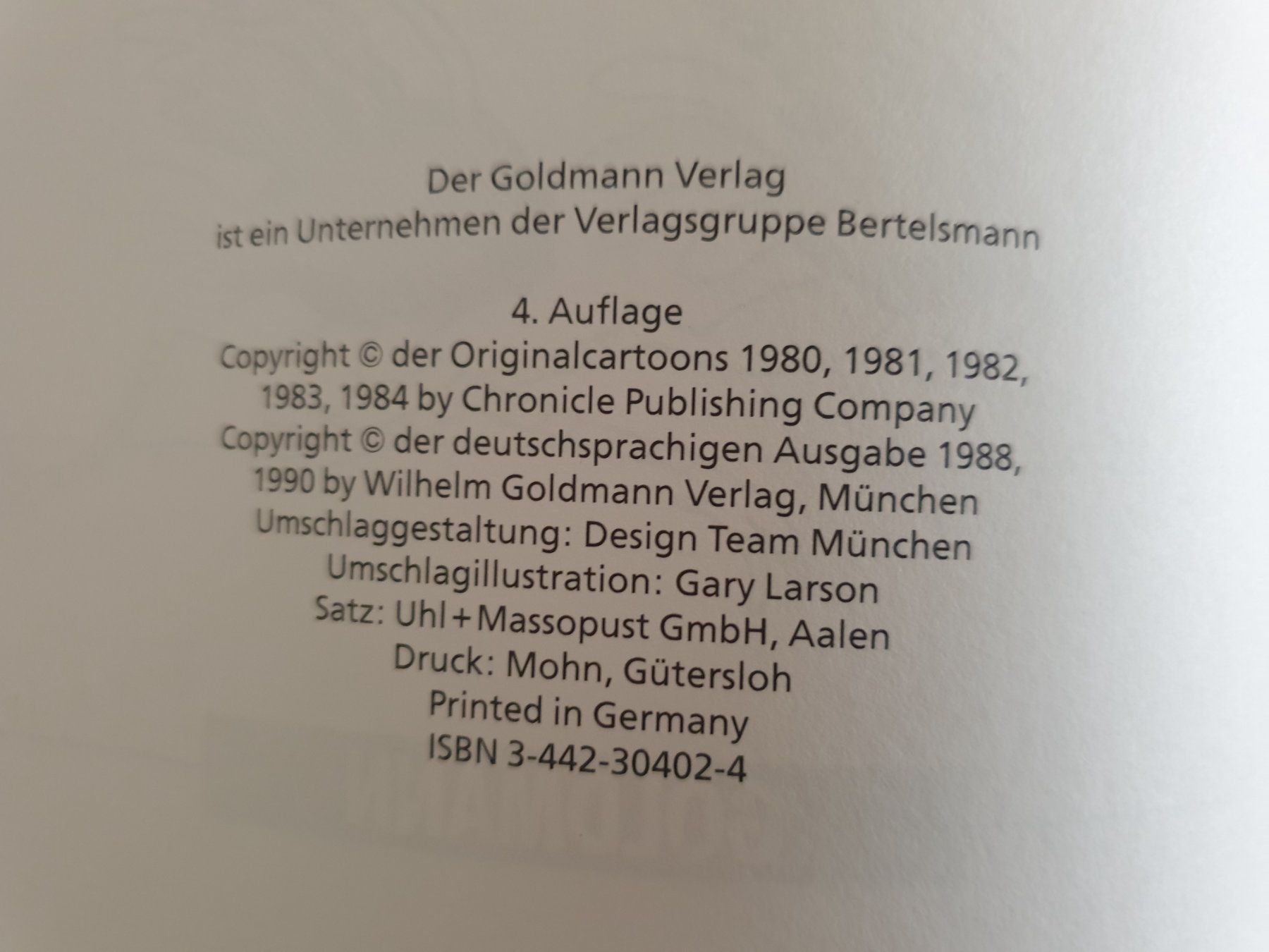 Bücher: 2 Bücher Gary Larson - Cartoons – Neu (gemäss Beschreibung) aus Tuggen von Mviola2 1