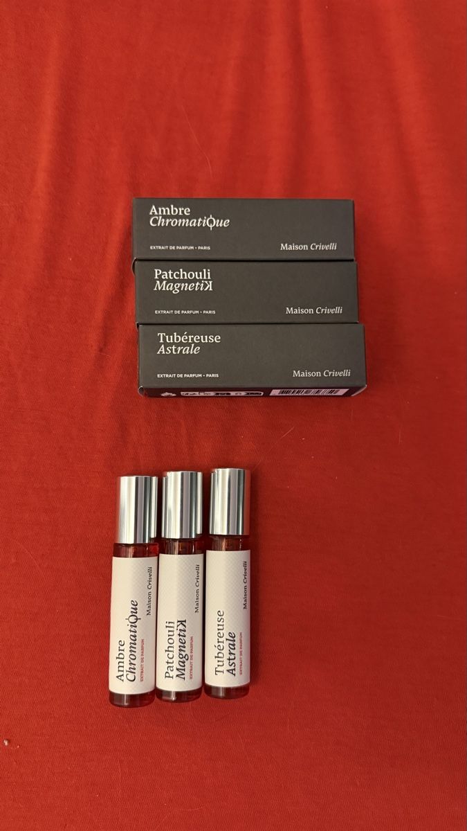 Profumi & Eau de Toilette: Maison Crivelli 3x 5ml – Nuovo (secondo la descrizione) da winikon venduto da lfisch04