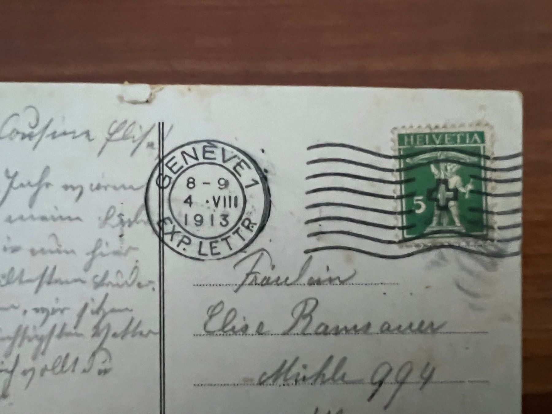 Cartes postales: AK   1913 Genf  (G3172) – D'occasion à Hinwil par Sidi4 1