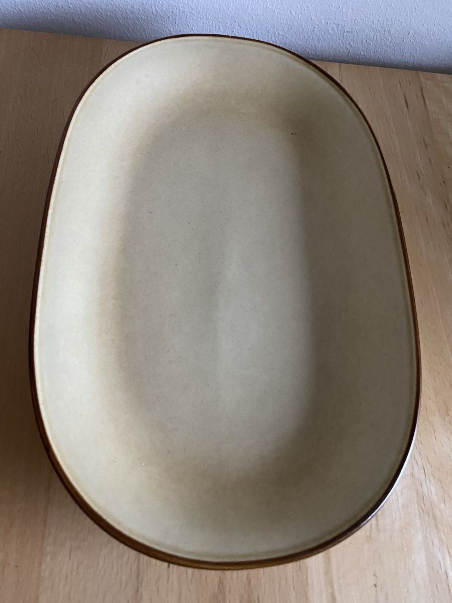Rössler Piatti di portata: Rössler Servierplatte beige-gelb Grösse 32 – Usato da Schwarzenburg venduto da Michellu 8