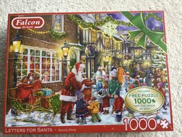 2 neue, wunderschöne 1000 Teile Weihnachtspuzzle