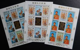 Belize Britisch Kat. 682-684 ** 1982 Kat. 65 Euro