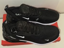 Nike Air Max 270, Schwarz/Weiss, Grösse 41, Neuwertig, unise