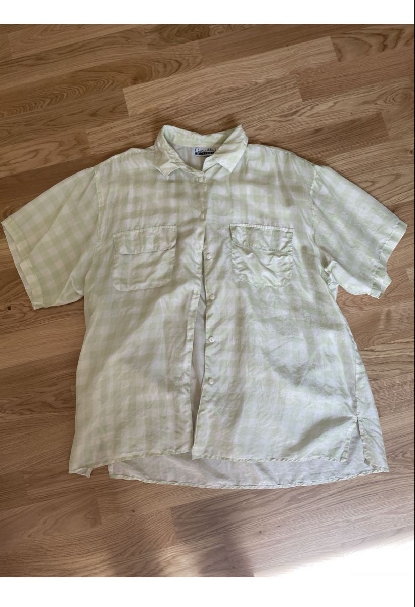 Camicette: Gingham Shirt Oversize – Usato da Zürich venduto da j.peter22