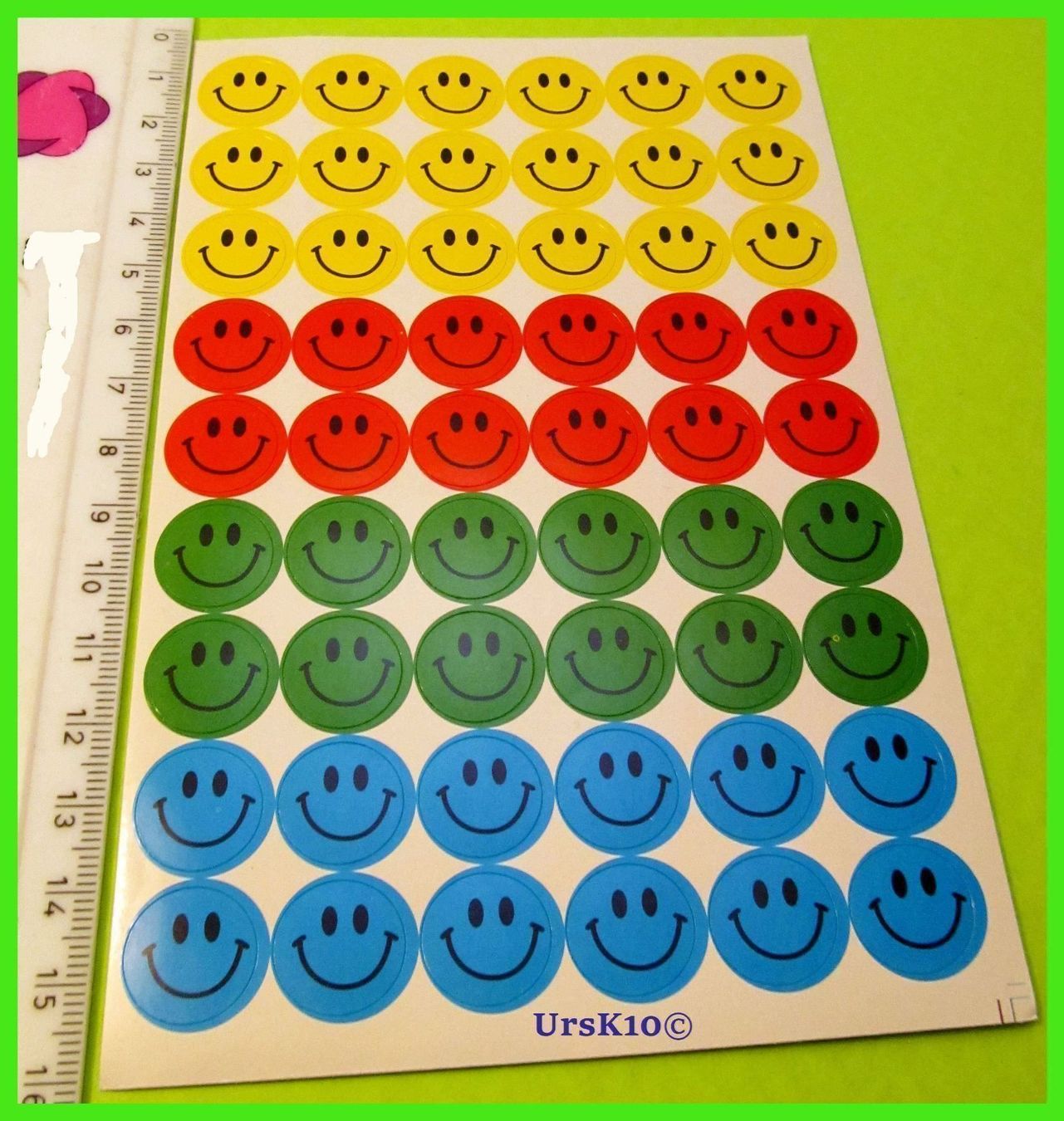 Sticker: 3 Blatt à 54 Smiley Emoji Total 162 St – Nuovo e nell'imballaggio originale da St. Margarethen TG venduto da ursk10 2