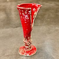 MARLOTTE vase en faïence émaillée de Bézard