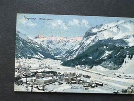 AK  1910 Engelberg Winter gelaufen  (G3747)