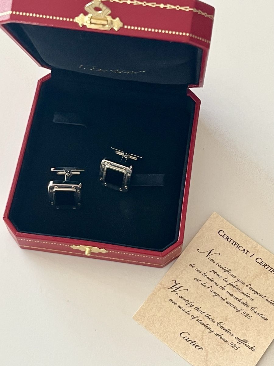 Cartier Gemelli: Boutons de manchette Cartier – Usato da Montreux venduto da giades