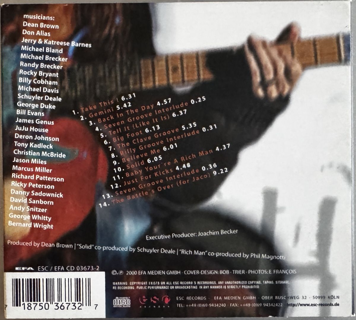 CD: CD Dean Brown - Here – Usato da Zürich venduto da tomakomai 1
