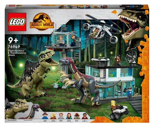 LEGO Jurassic World 76949 - Giganotosaurus & Therizinosaurus | Kaufen ...