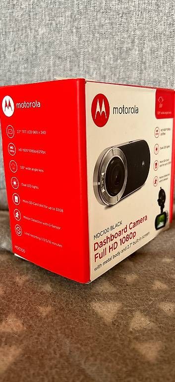 Fotocamera: Motorola Dashboard Camera Full HD 1080p MDC100 black – Nuovo (secondo la descrizione) da Uhwiesen venduto da Durschi71 1