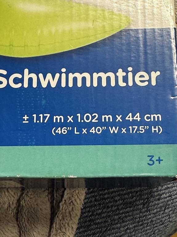 Matratzen: Kinder Luftmatratze Schildkröte, ab 3J, neu – Neu und originalverpackt aus Wilen b. Wil von carpediem25 1