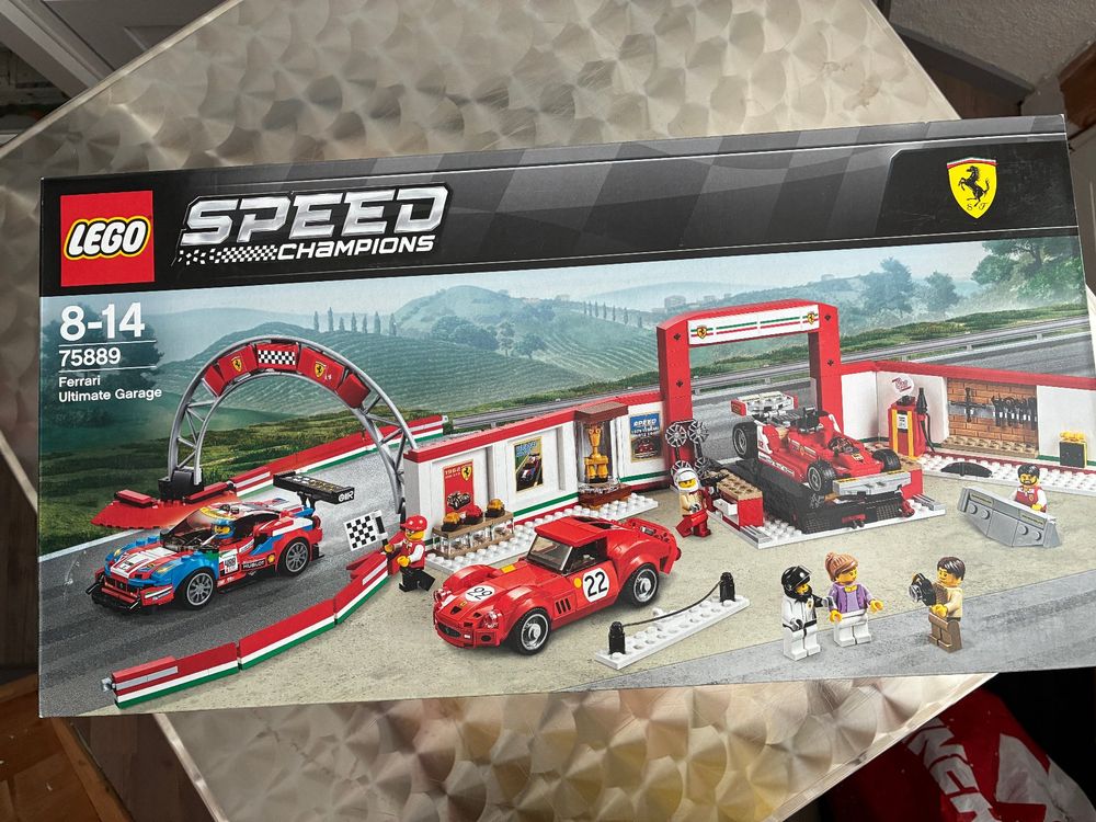 LEGO Speed Champions 75889 Ferrari Garage (Neu und originalverpackt) in ...
