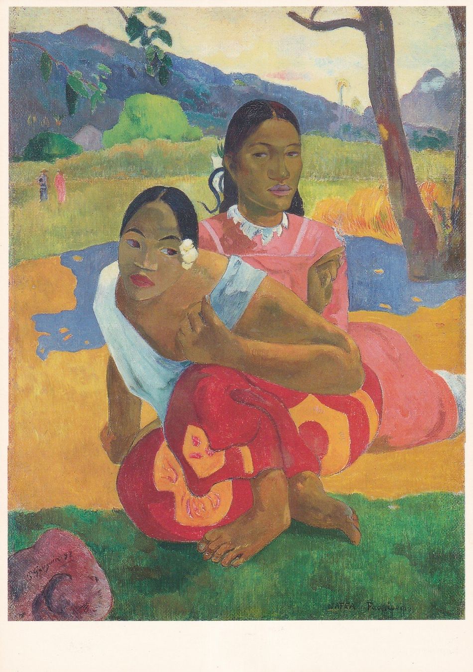 Ansichtskarten: Paul Gauguin 1892.  2004 – Gebraucht aus Cormoret von Pascalll2001