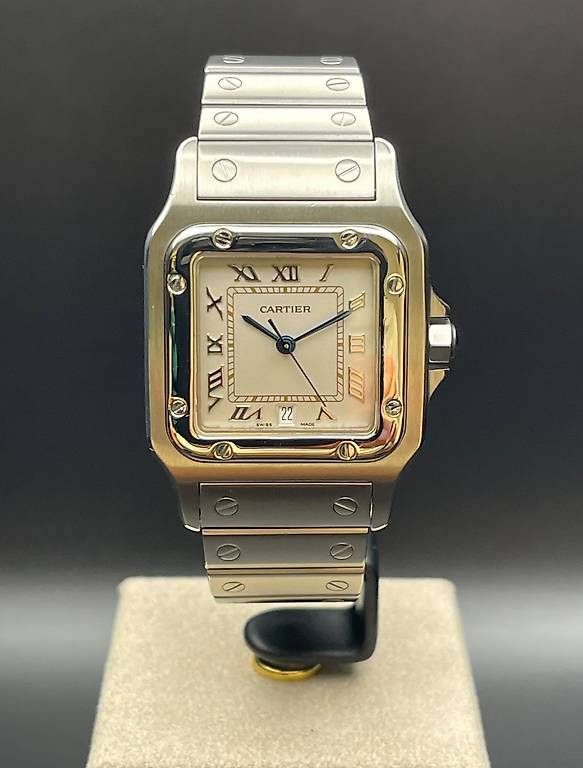 Orologi: Cartier Santos Galbée Ref. W20025D6  – Usato da Lugano venduto da luganotopwatches