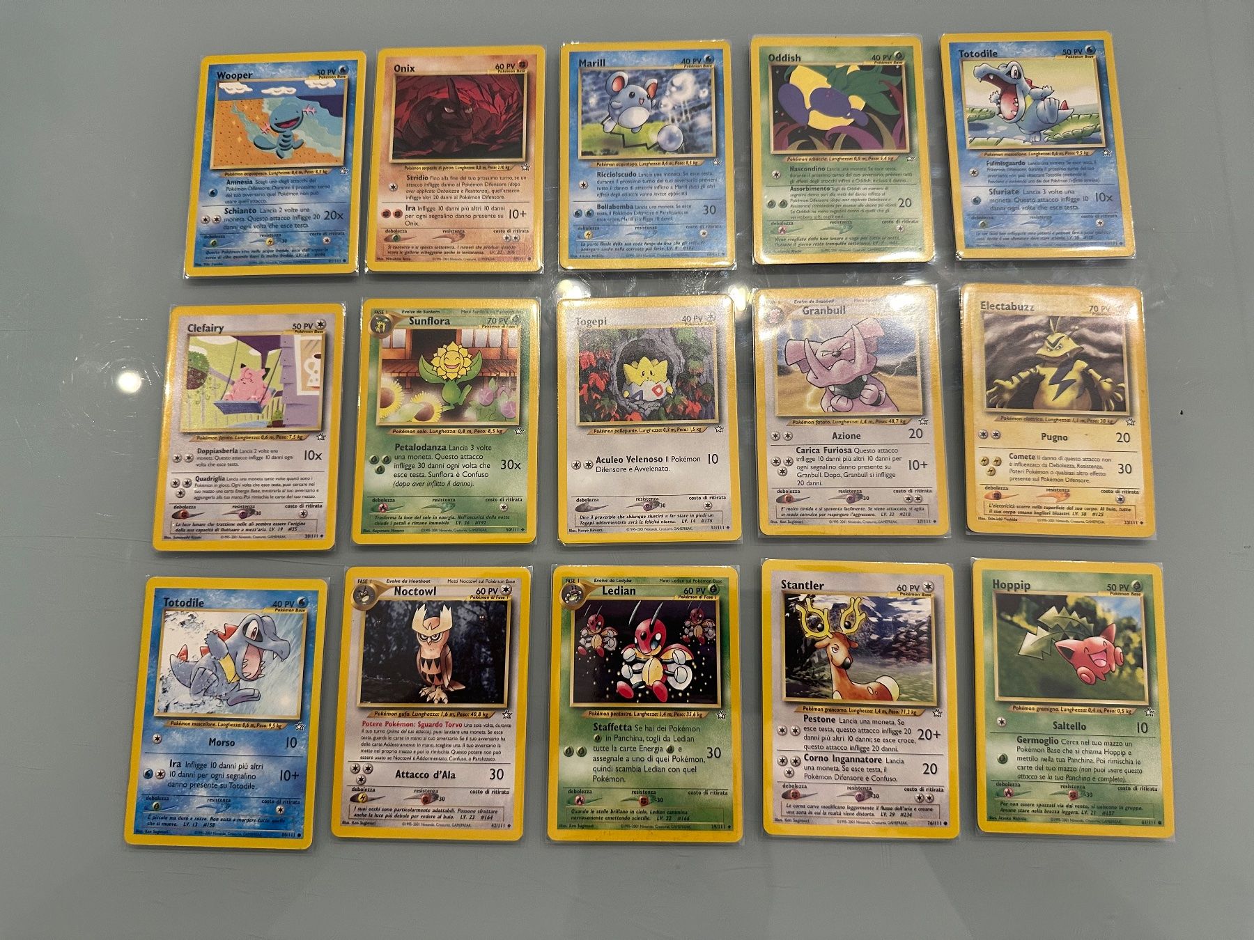 Pokémon Carte collezionabili: Pokemon Neo Genesis - 2001 Karten – Usato da Roveredo GR venduto da KadoShop