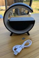 Nachtlicht mit kabelloser Ladestation und Bluetooth Lautspre